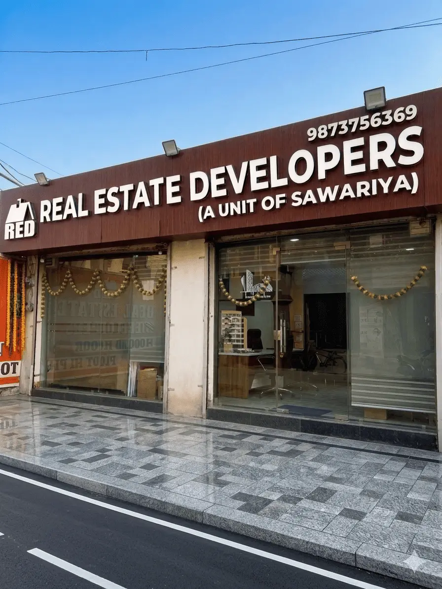 RED Real Estate Developers office in Vikas Nagar, Uttam Nagar, West Delhi