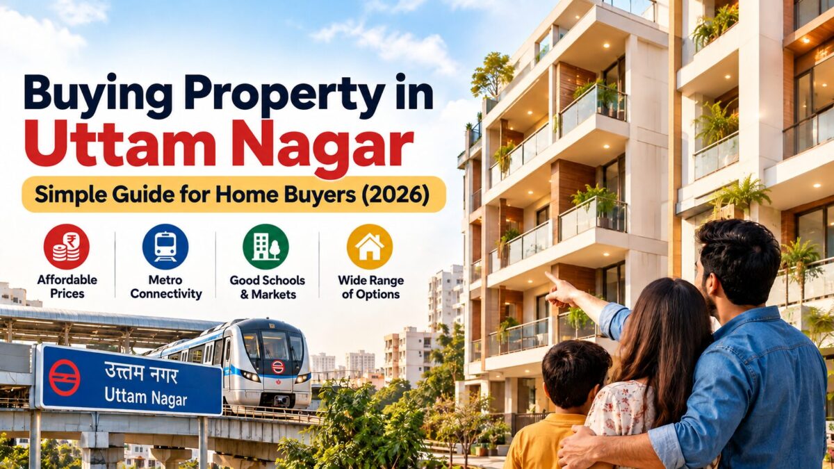 Buying Property in Uttam Nagar: Simple Guide for Home Buyers (2026)
