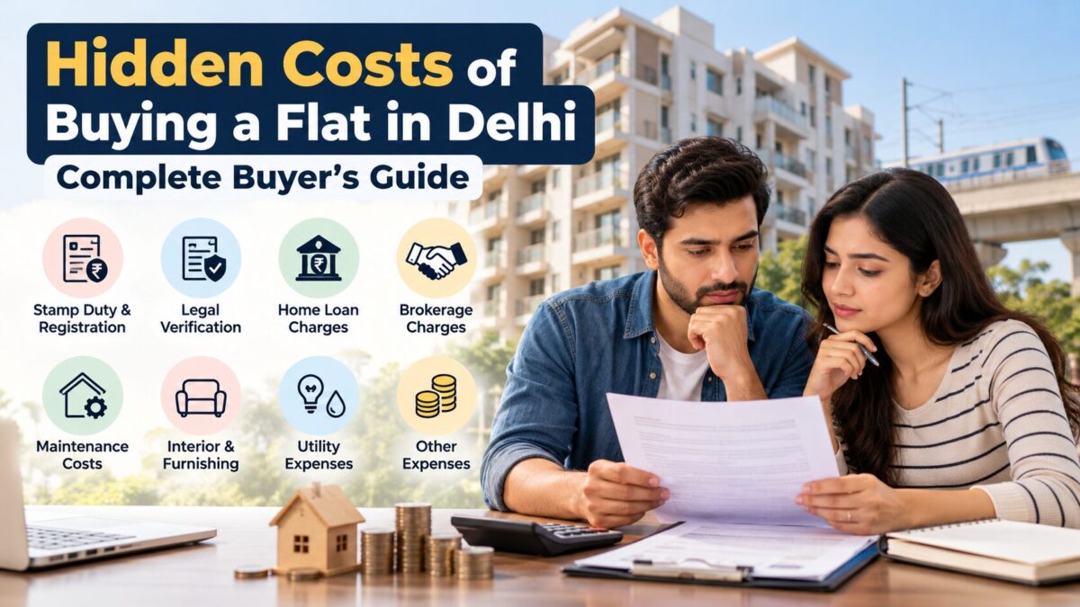 Hidden Costs of Buying a Flat in Delhi: Complete Buyer’s Guide